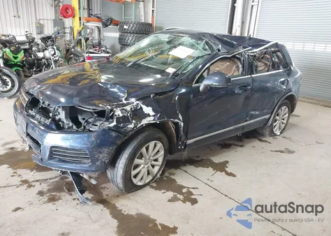 2012 Volkswagen Touareg Vr6 Sport from USA, damaged, VIN WVGEF9BP4CD008159